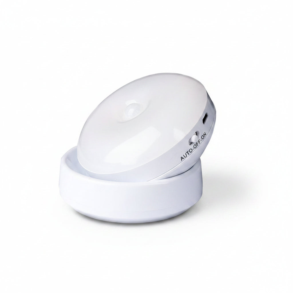 Rotating Human Body Sensor Light Corridor Garage Light Wardrobe Light Motion Sensor Night Light - VibeDroid