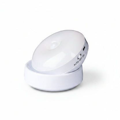 Rotating Human Body Sensor Light Corridor Garage Light Wardrobe Light Motion Sensor Night Light - VibeDroid