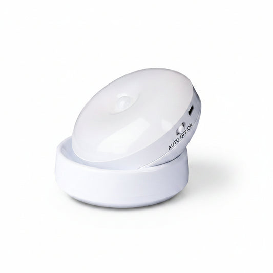 Rotating Human Body Sensor Light Corridor Garage Light Wardrobe Light Motion Sensor Night Light - VibeDroid