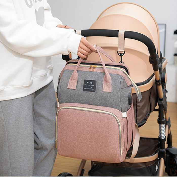 Insulated Baby Crib Backpack – Stylish, Versatile, and Perfect for New Mums - VibeDroid