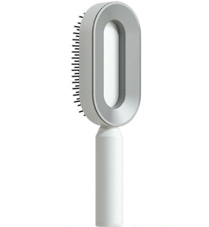 Self Cleaning Hair Brush: Effortless Brushing and Care for Healthy Hair - VibeDroid