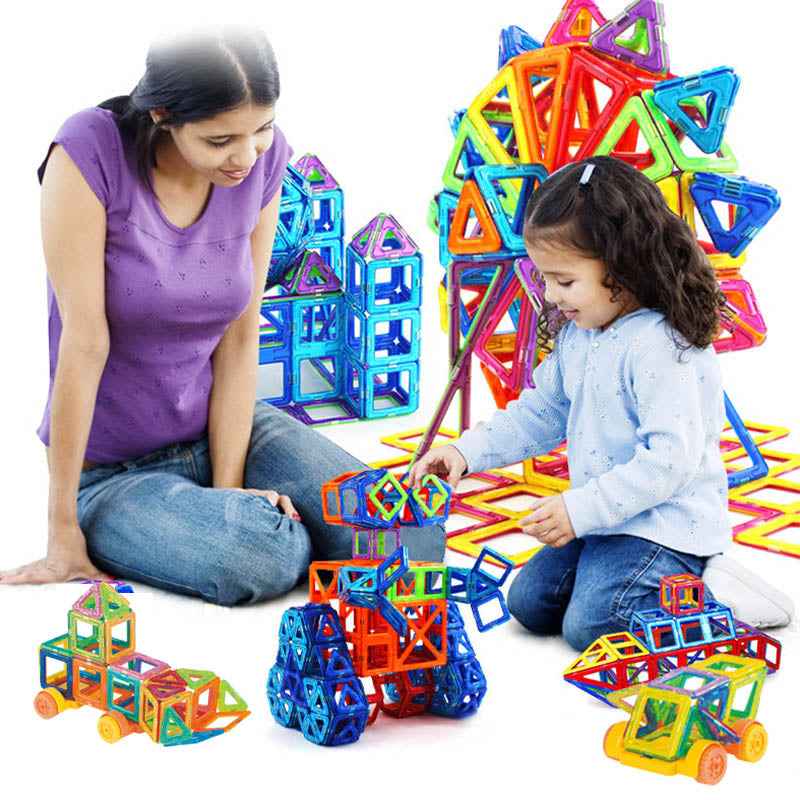 Magnetic Building Blocks DIY Magnets Toys For Kids Designer Construction Set Gifts For Children Toys - VibeDroid